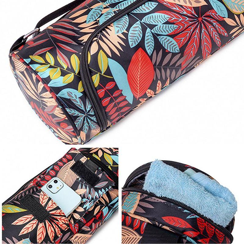 Taška na jógu Taška na podložku na jógu Potištěná Muži Ženy Sportovní taška na podložku Pilates Mat Batoh Fitness Dance Gym Mat Cover Sportovní batoh