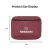 Multifunktionale Leder-Aufbewahrungsbox für das Auto für Nissan GTR NISMO Qashqai Patrol X-trail Tiida Navara Sylphy Juke Teana Skyline