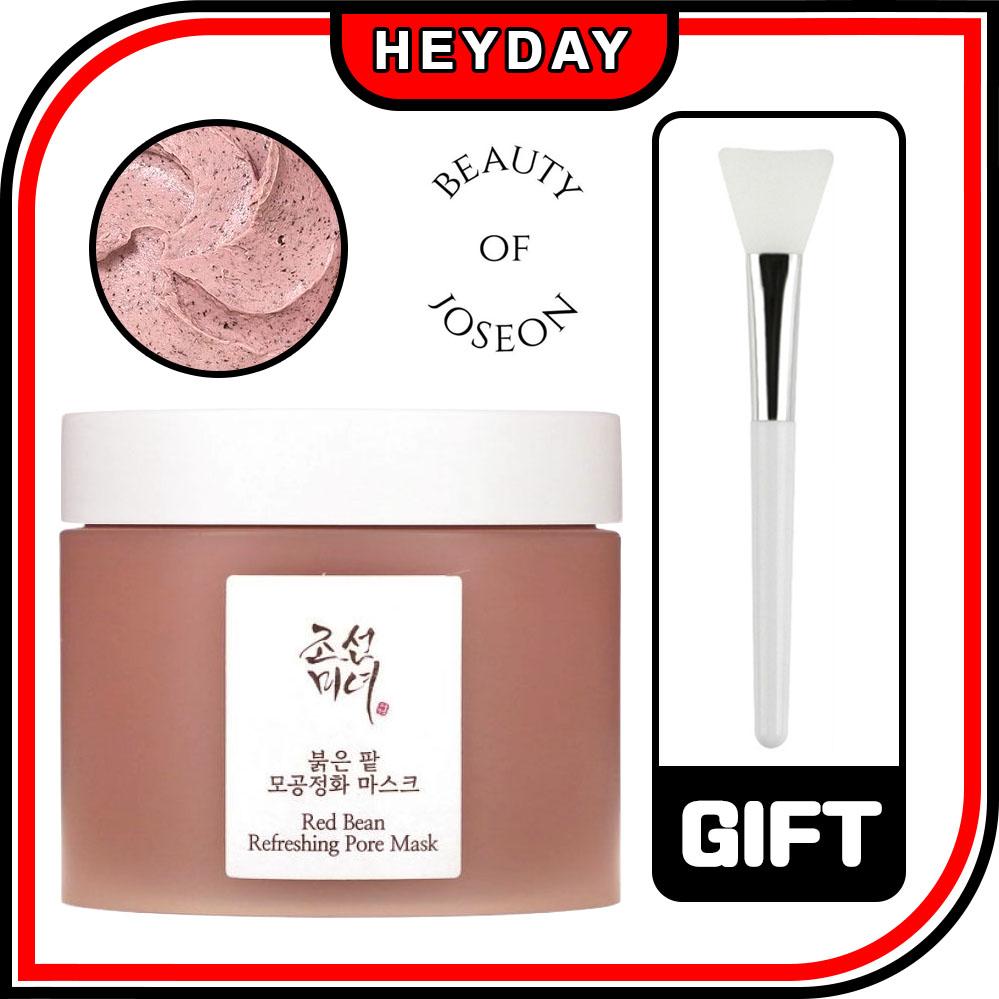 [Beauty of Joseon][+Brush] Red Bean Refreshing Pore Mask 140ml X 1pcs Korean Skincare