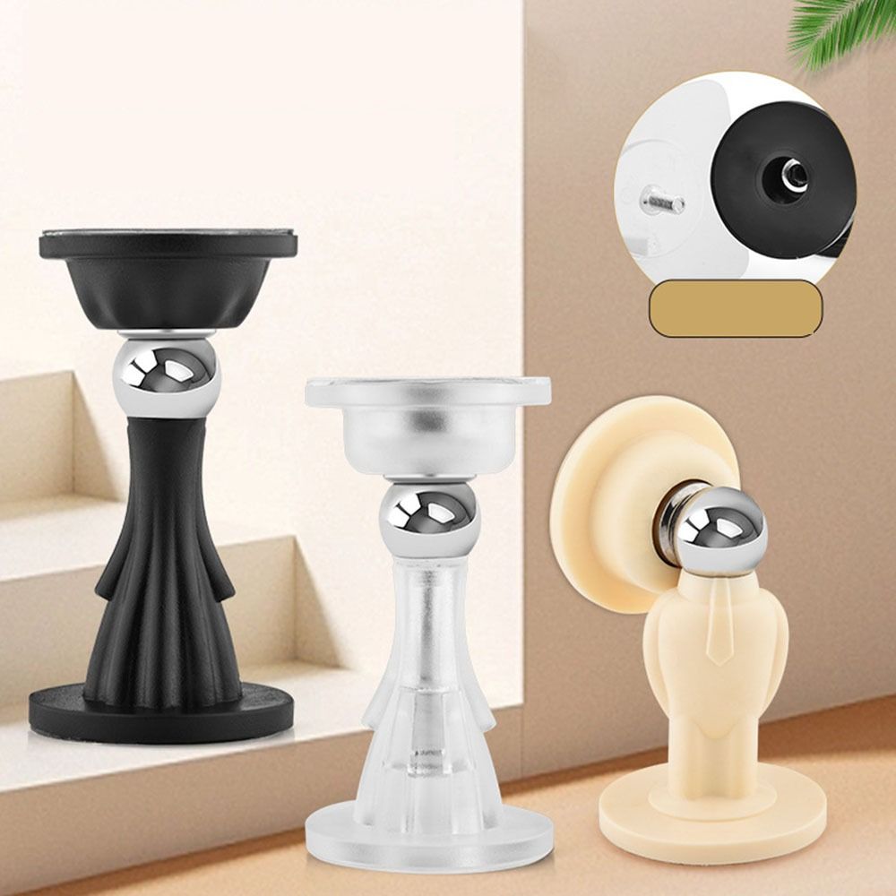 

Strong Magnetic Door Suction Free-punch Door Stop Silent Door Stopper Household
