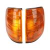 2pcs Amber Corner Parking Light Housing 183290012B Replacement for MercedesBenz Eclass W124 19851995
