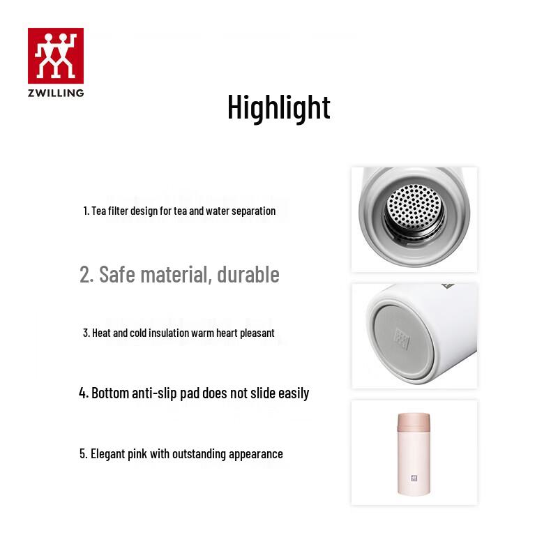ZWILLING Portable Vacuum Insulated Mug
