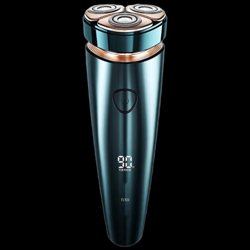 FLYCO Men s Smart Display Electric Shaver FS961 CN plug (adapter included)