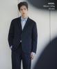 MUSINSA STANDARD [City Workers] Tapered Calm Pants [Navy]