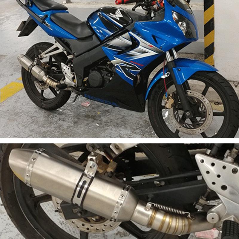 CBR150R Carbon Fiber Tail & Front Section Exhaust Mod (2010-2020)