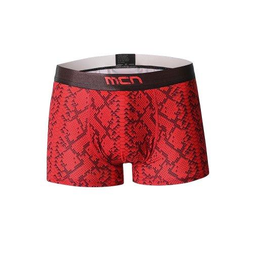 

[MCN SPORTS] Мужские боксеры с принтом под питона [Отправка из Кореи] 100% Оригинал M