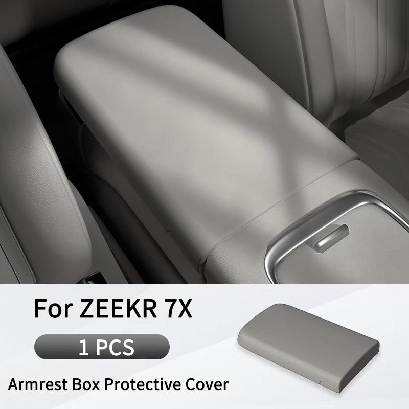 Für Zeekr 7X Modelljahr 2025 Auto Mittelkonsole Armlehnenbox Schutzabdeckung Silikon Zerstörungsfrei All-Inclusive Kratzfestes Pad