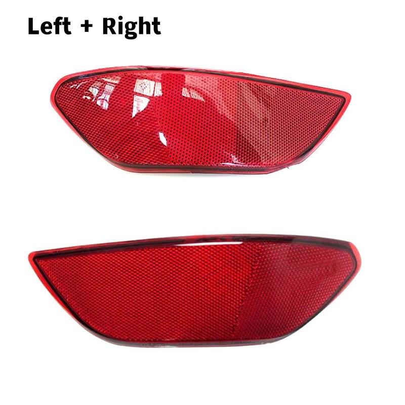 1/2pcs Car Rear Bumper Lights Cover Tail Fog Lamp Reflector For Porsche Cayenne 2011- 2014