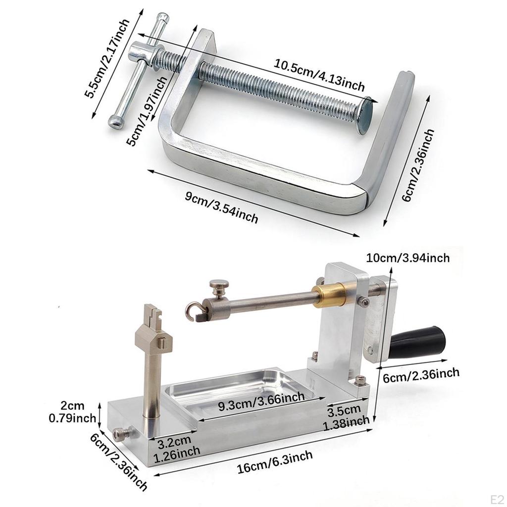 Wire Bending Reel Winding Portable Practical High Precision Fly Tying Making Rod Bender for Brackets