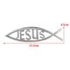 Car Styling Car 3D Metal Sticker Car Sticker Jesus Fish Auto Sticker SPORT Emblem Badge Decal
