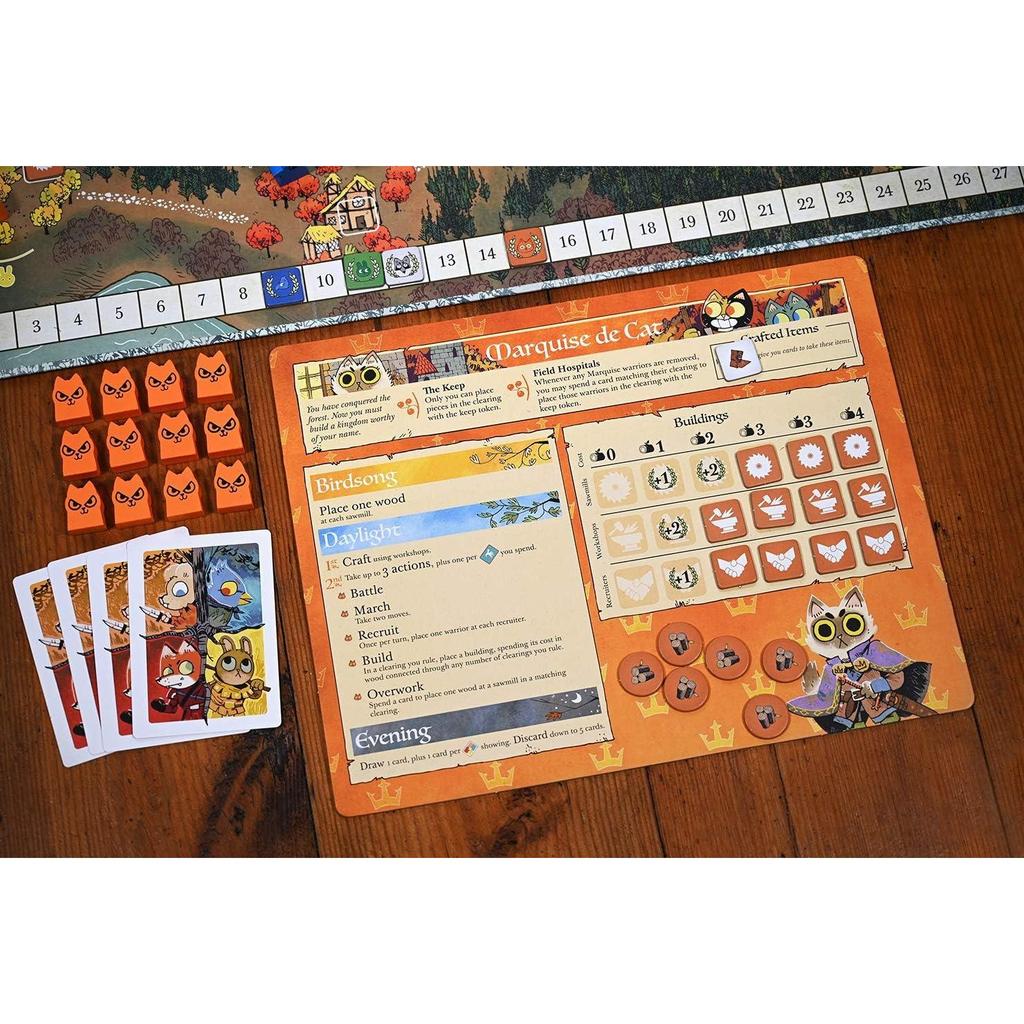 Board Games Cards Riverfolk Underworld Woodland Night Expansion Deck Intellectual Party Game