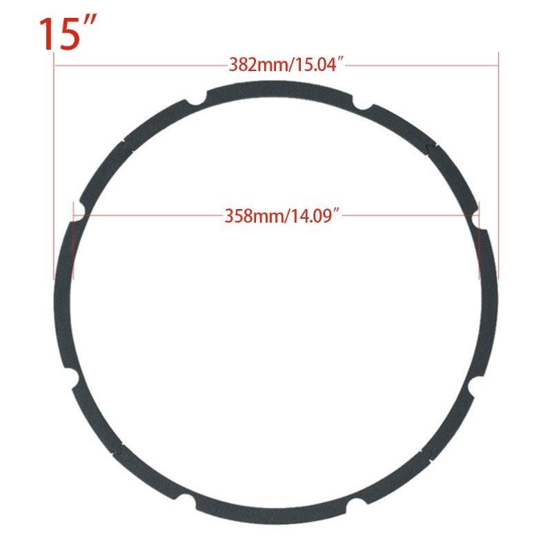 Rubber Ring Speaker Cloth Edge Repair Parts Speaker Surround Rubber Replacement Parts for Speaker Repair or DIY