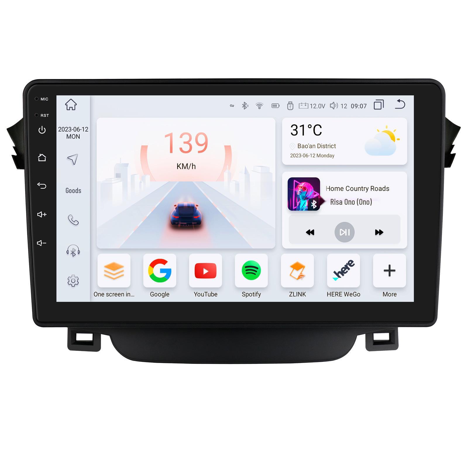 

9 Android Навигация и Камера заднего вида для 11-17 Hyundai I30 MP5-плеер Special Price 2+16GB