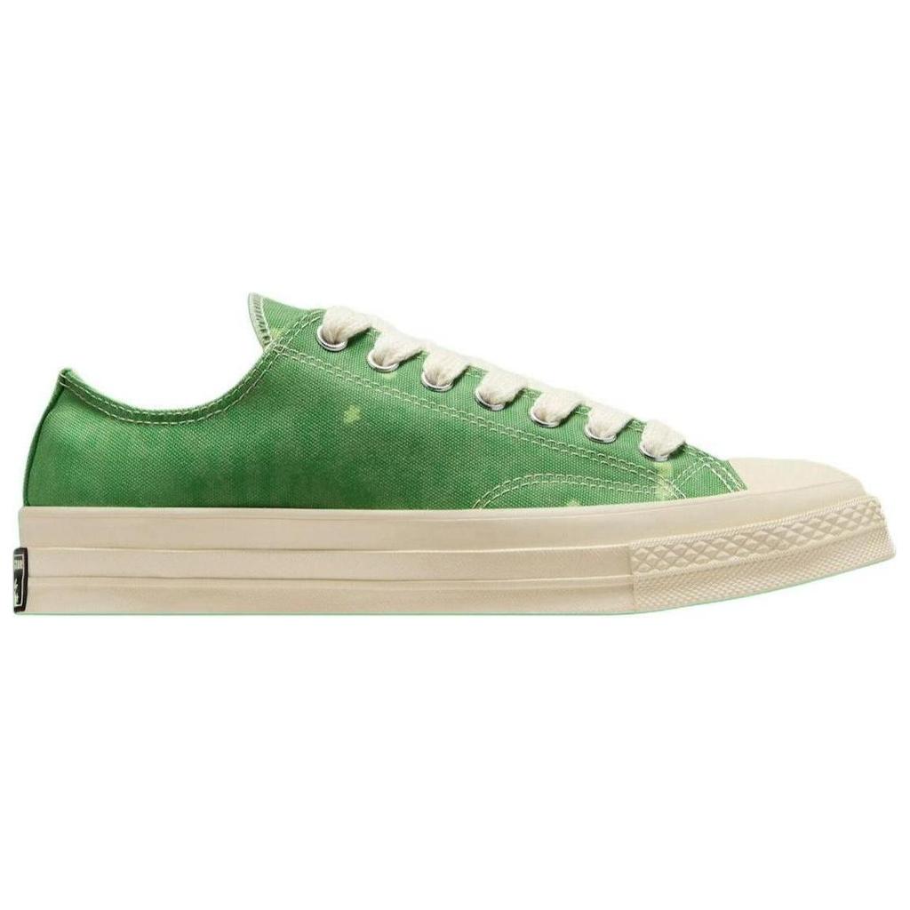 Golf Le Fleur x Converse Chuck 70 Low Camo Pack - Grüne Unisex-Sneaker Antikweiß A11213C