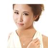 Korean Cat's Eye Stone Teardrop Earrings