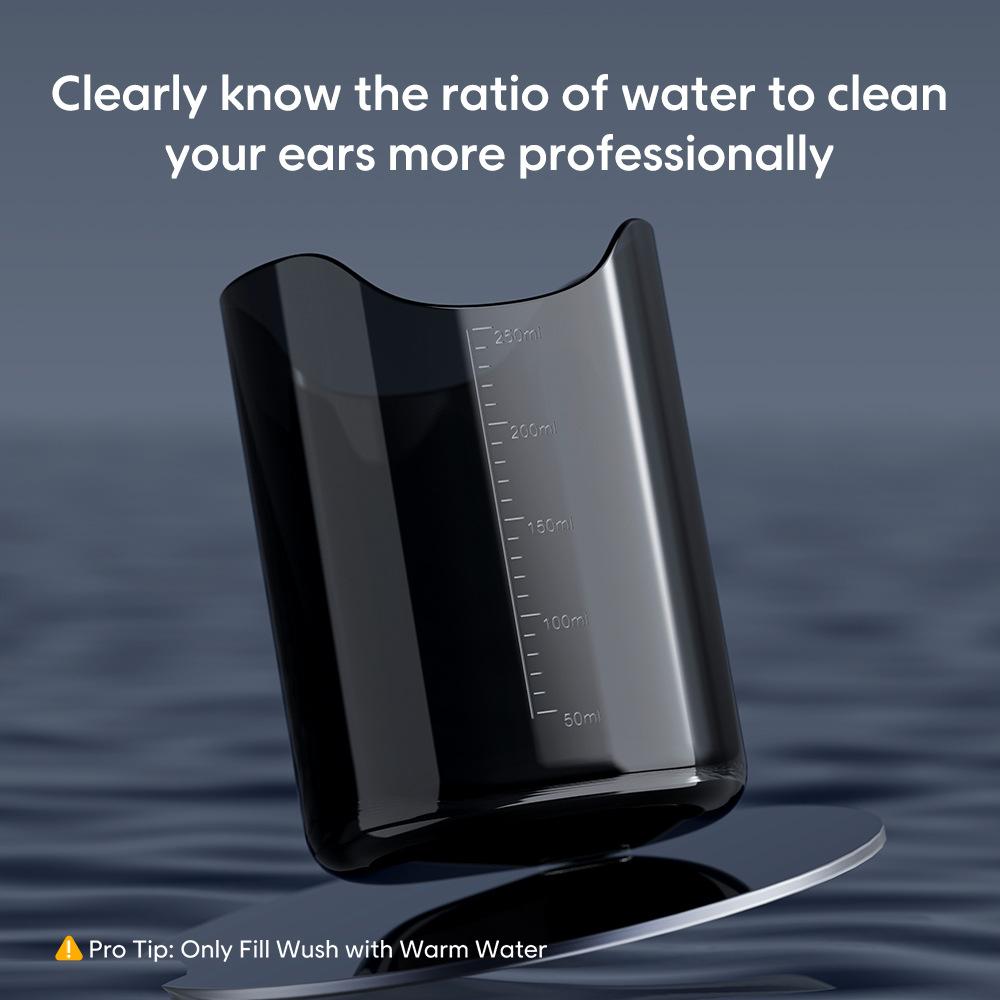 Portable electric ear wash, automatic earwax cleaning, multifunctional cleaning electric ear spoon