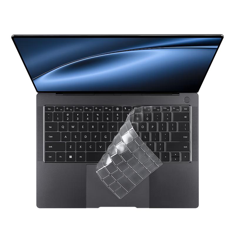 Jichuan Ultra-Thin TPU Transparent Keyboard Cover for Huawei Laptops