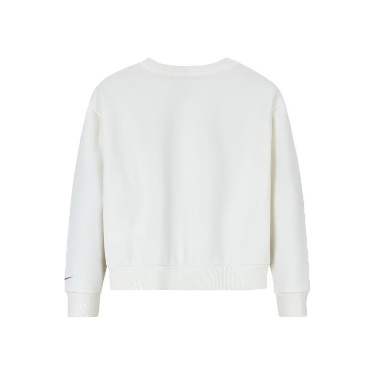 Nike Sweatshirt Round Neck Letter Stylish Long Sleeve Kids tops Cotton-Candy NY2442103PS-001
