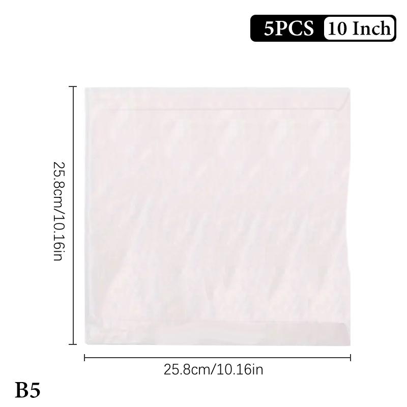 5/10/20Pcs Glassine Paper Vinyl Record Inner Sleeves 7/10/12Inch Lp Protective Covers Dust-Proof Anti-Static Storage Envelopes