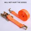 5/6M Cargo Binding Strapping Tensioning Belts Thickened Truck Strapping Rope Heavy Duty Tashing Straps With Clip Fastener