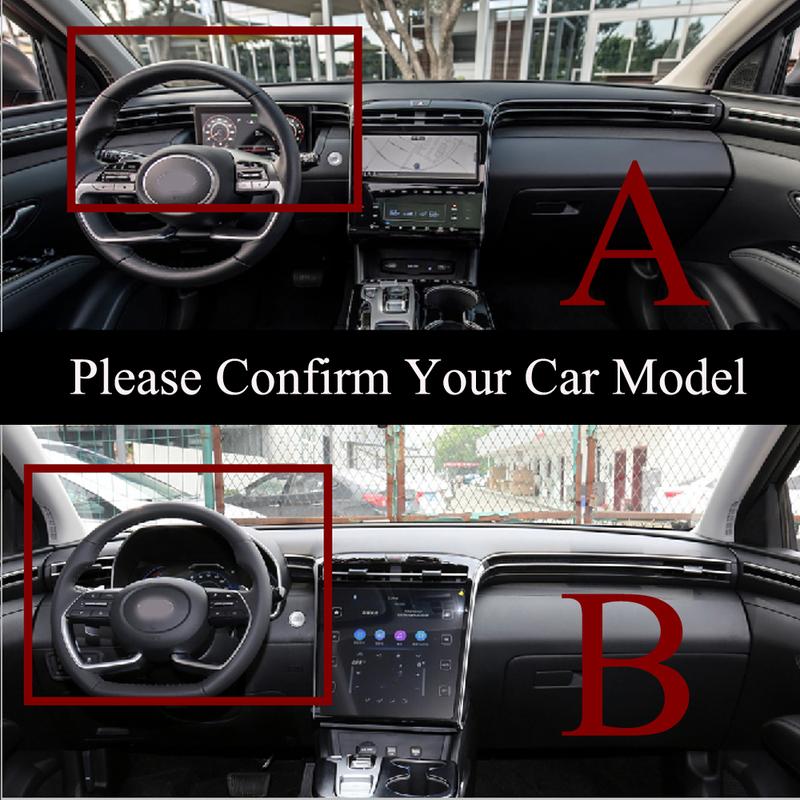 For Hyundai Tucson NX4 Dashboard Cover Board Mat Carpet Pad Sun Shade Retro Leather Cushion Car Accessory