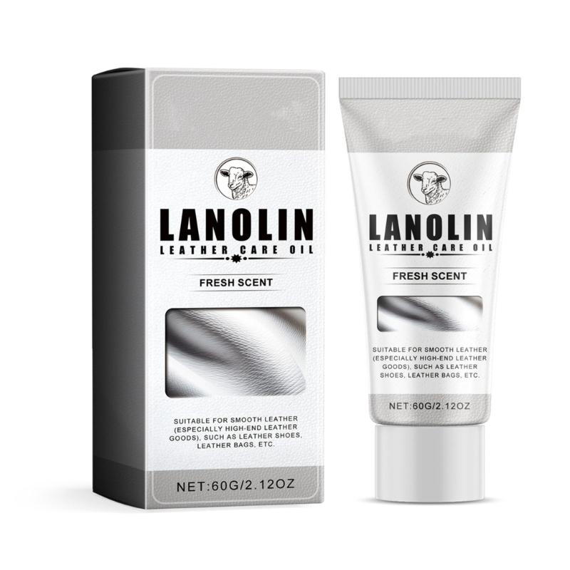 

Leather Conditioner Care 60g for Most Leather Sofa Furniture Bag 60g 1 білий