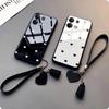 Custom Photo Tempered Glass Case For Oneplus ACE 3 12 11 10 Pro 9T 8T 7T Pro Personalized Bumper Protection Back Cover Lanyard