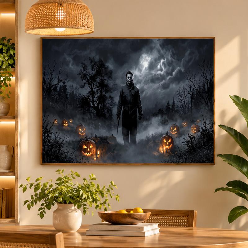 5D Diamond Painting Halloween Michael Myers DIY Full Drill Diamond Art Kit Home Decoration