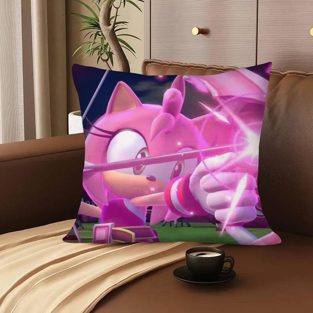 1Pc Game Amy Cartoon Rose Animals Funny Pillow Case Fashion Square Pillowcase Bedroom Sofa Room Ins Decoration Leisure