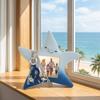 Unique-shaped Ocean-Themed Photo Frame Wooden Instant Photo Frame  Living Room