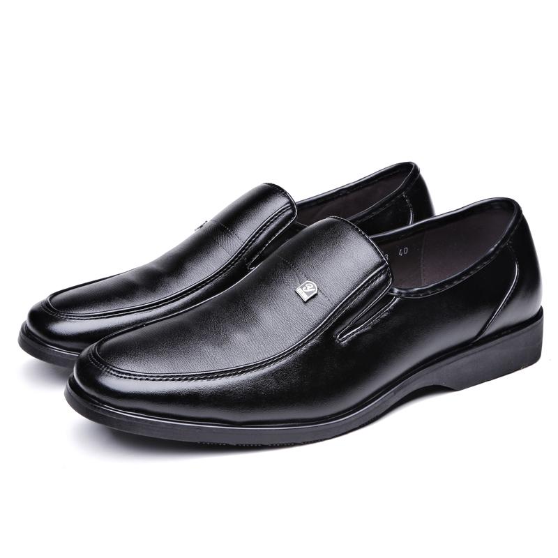 Formal Shoes for Men Business Shoes Male Casual Shoes Gentleman Slip-On Shoes Leather Shoes