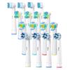 16 Piezas Cabezales de Cepillo de Dientes Eléctrico Compatibles con Cepillo de Dientes Eléctrico Oral B Repuesto para Floss Cross Limpieza de Precisión Blanqueamiento