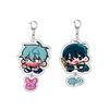 Porte-clés Chibi Alien Stage Bague Pour Ivan Et Till Accessoires Sac Pendentif Dessin Animé Porte-clés Fans Amis Cadeaux Porte-clés Kawaii