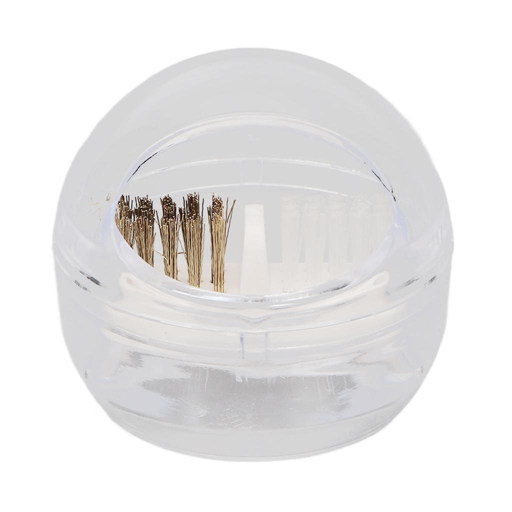 Nail Cleaning Brush Box Professional Portable Manicure Polishing Brush Box for Nail Art Beauty