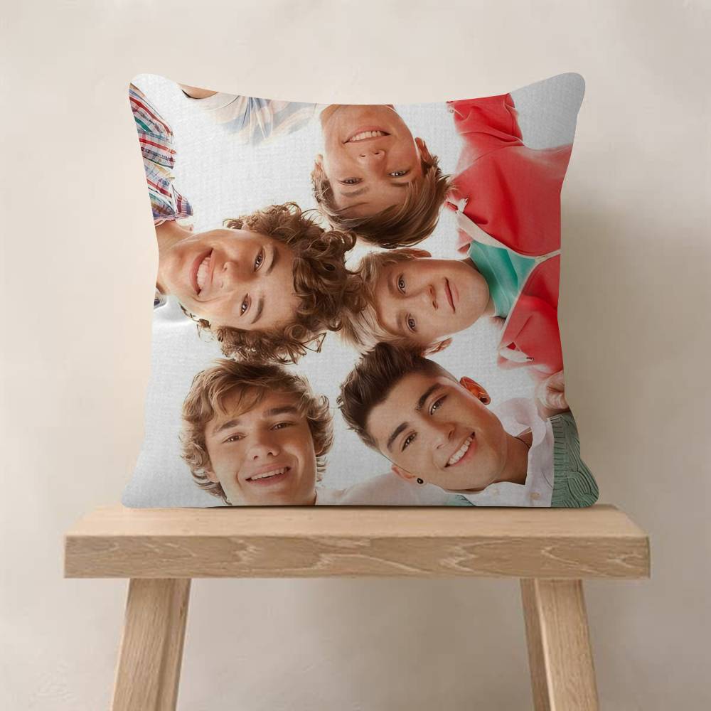 Band One D-Direction Maple Design Cushion Cover Happy Autumn Harvest Decor Holiday Decorati Pillow Cover