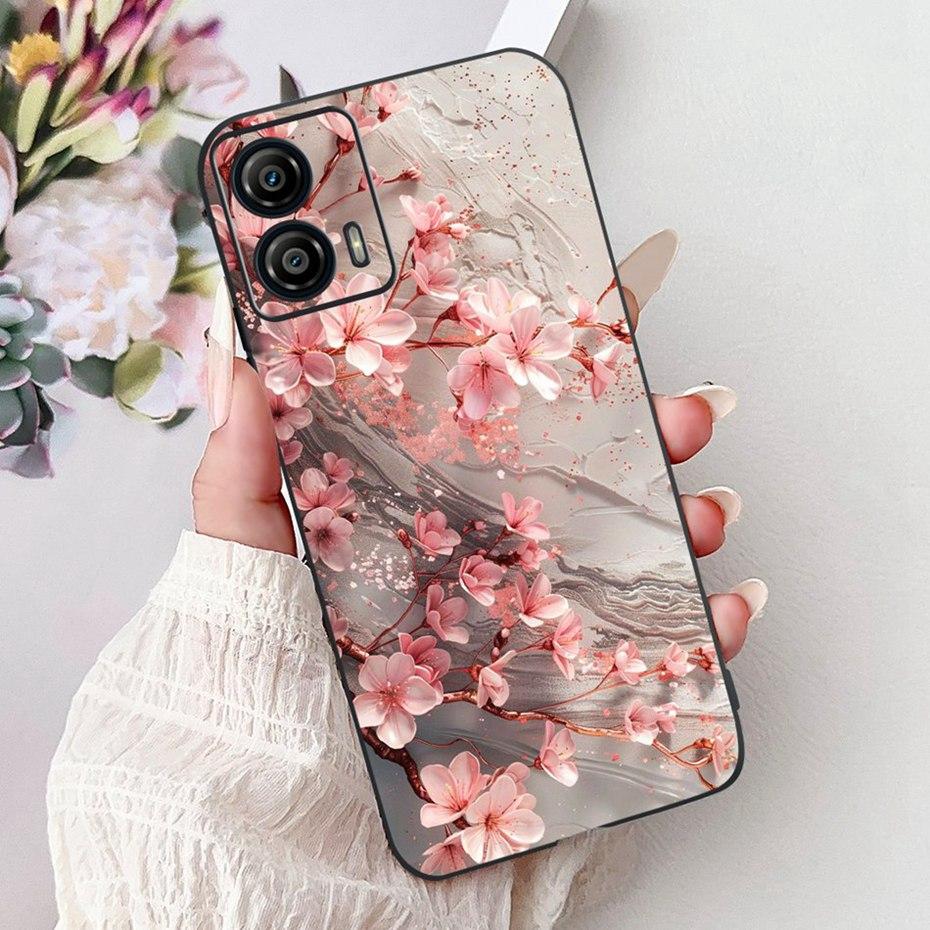 Cute Painting Phone Case For Motorola Moto G53 G73 Soft Silicone TPU Back Cover For MOTO G53 G73 5G Cases Bumpers