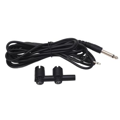 Kazoo Pickup Double Holes with Cable Professional Plug and Play Flute Microphone Instrument