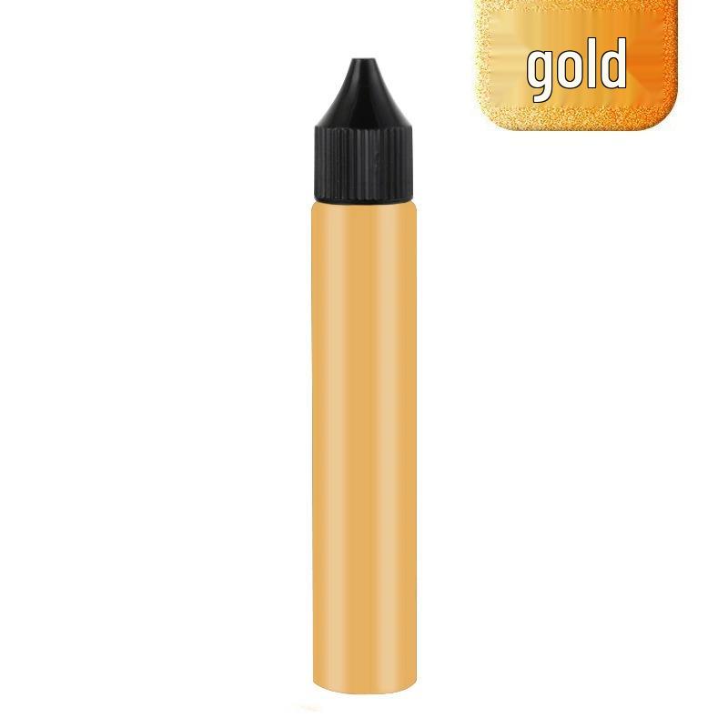 30ml 3D Glass Paint Pen for Children s DIY Waterproof Color Painting - No-Bake 30ml золотой