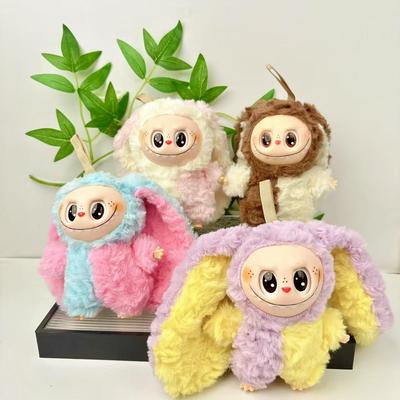 Spring Wild Ear Granular Pulley Cloth Vinyl Plush Doll Pendant Trendy Play Couple Accessories Doll