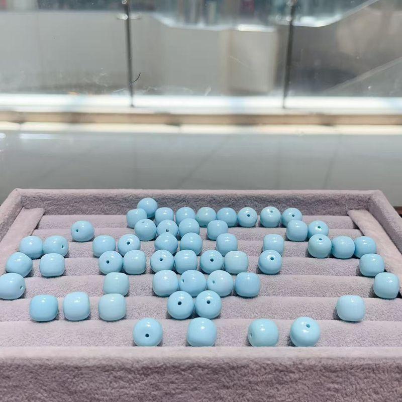 

Magnesite High Porcelain Blue Old DIY Accessories Hand Woven Hand Rope Necklace Crafts Buddha Beads Pendant Bracelet Accessories Magnesite high Porcelain Blue old beads
