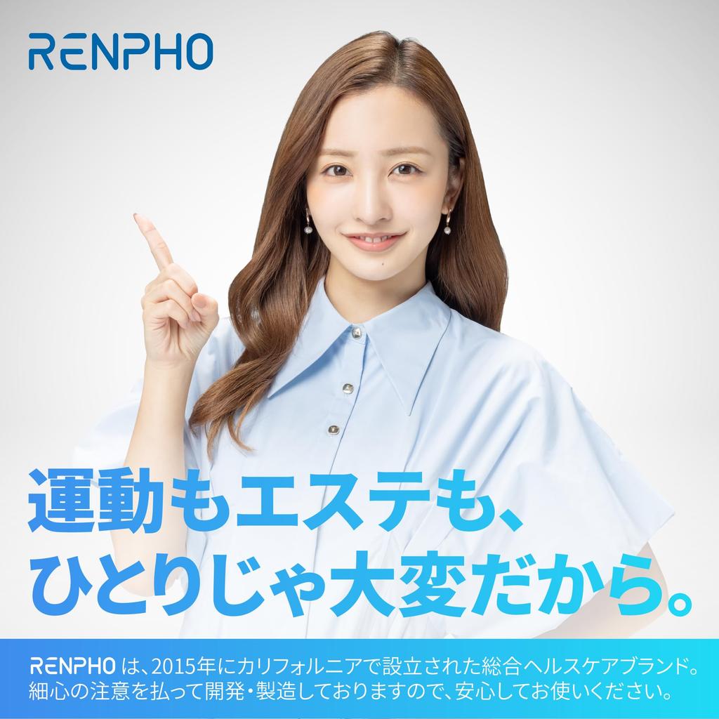 RENPHO Heated Calf Air Massager [Medical Device Certified] 3D Leg Massager Calf Massager Foot Massager Heater Function 20-Minute Timer Air Leg Massage