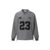 Unisex Vintage Streetwear Hoodie-Free Sweatshirt With Embroidered Lettering Oversized Fit Fall 2025 Collection