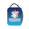 Annnd Why Should I Care Unicorn Lunch Bag  Picnic Lunch Box For Unisex Graphic Tote Food Bags Portable Zipper Cooler Bag