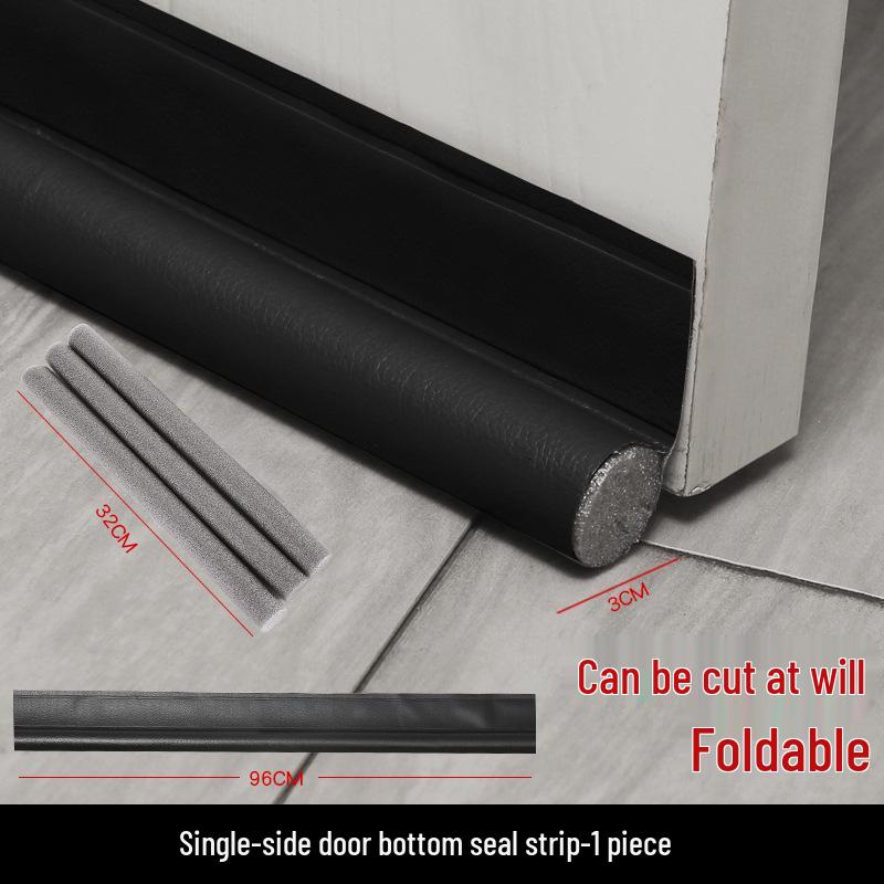 Enhanced Double-Sided Door Bottom Seal for Soundproofing, Insulation, and Insect Protection