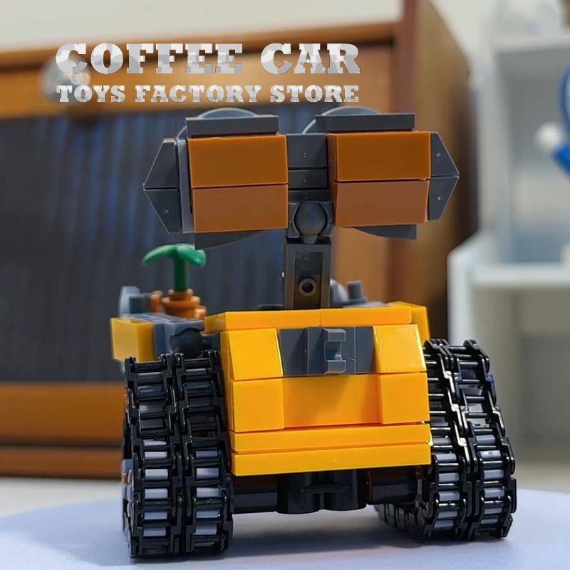 Movie Robot Wall E MOC Building Blocks Dolls Space Mecha MOC Bricks Action Figure Toys Adult Children Christmas Gifts DIY