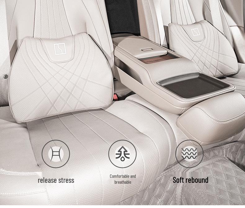 ZEEKR 001 Car Headrest & Neck Pillow + Lumbar Support for ZEEKR 009 Sports Seat