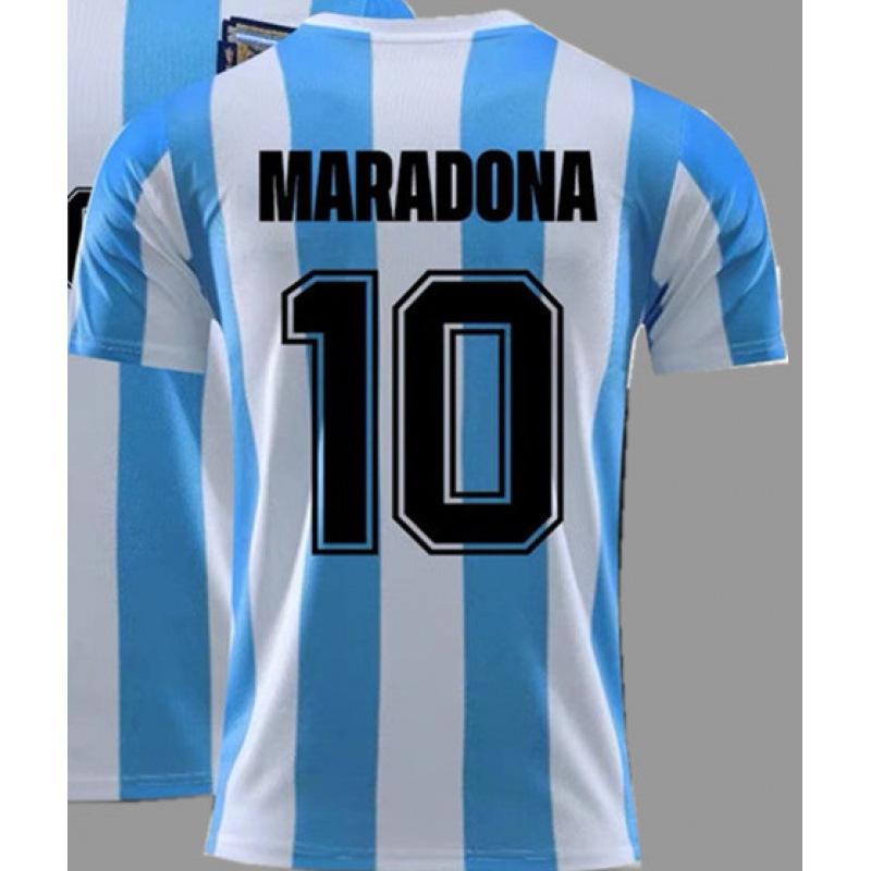 France Argentina Germany Brazil national team retro jersey football jersey classic nostalgic replica Thai jersey S
