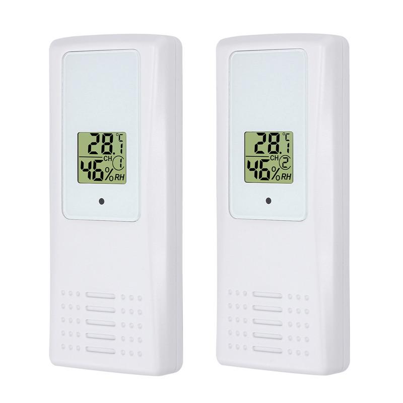 Wireless Home Weather Station Thermometer Hygrometer Humidity Meter with Sensors Wireless Home Weather Station Thermometer Hygrometer Humidity Meter with Sensors