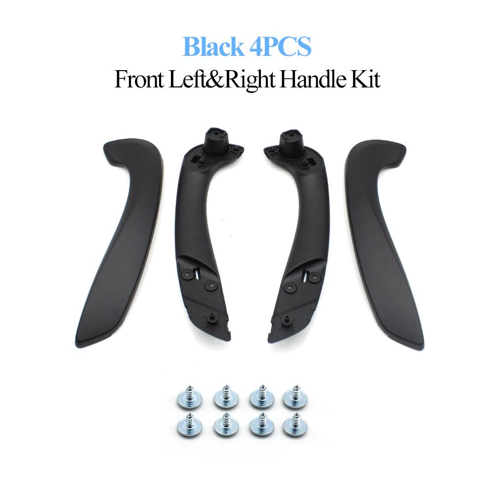 Black Carbon Fiber Front Left or Right Door Inner Handle Cover For Renault Megane 3 MK3 Fluence 2008-2016 809600015R 197012651