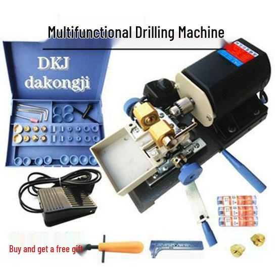 Pearl Punching Machine: Mini Jade Beads DIY Drill for Home & Craft Use